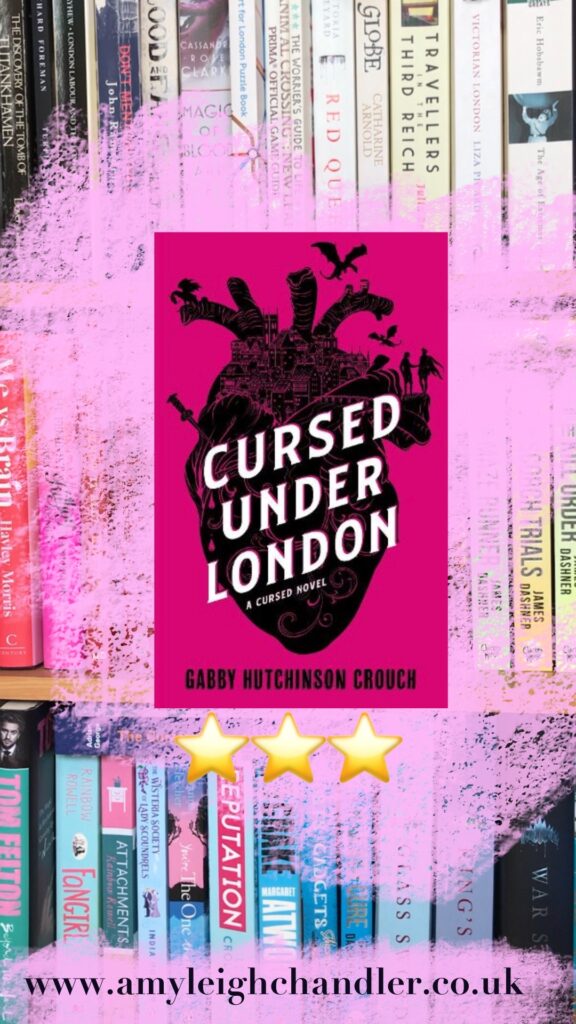 Book review of Cursed Under London - amyleighchandler. 