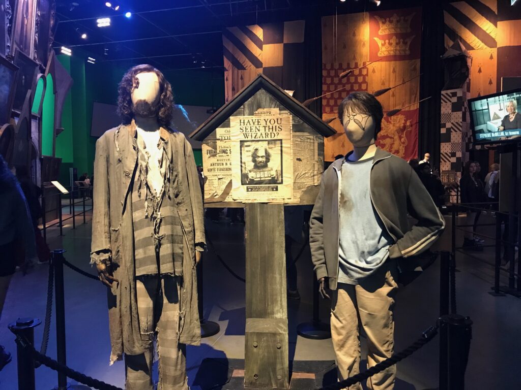 Harry Potter and Sirius Black costumes at the Harry Potter Studio tour - amyleighchandler