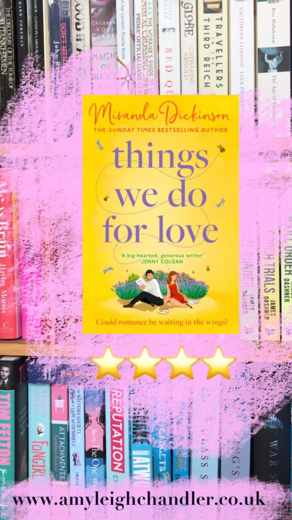 Things we do for love book review - amyleighchandler 