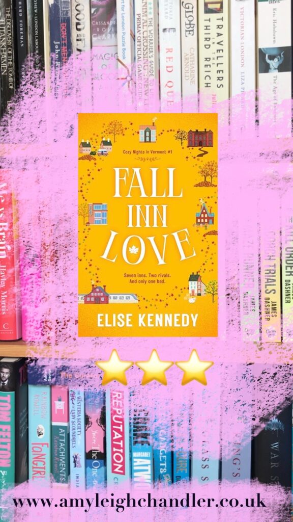 Book review Fall Inn Love by Elise Kennedy - amyleighchandler 