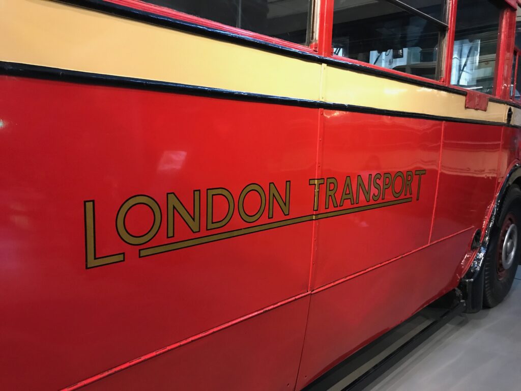 REVIEW OF THE LONDON TRANSPORT MUSEUM