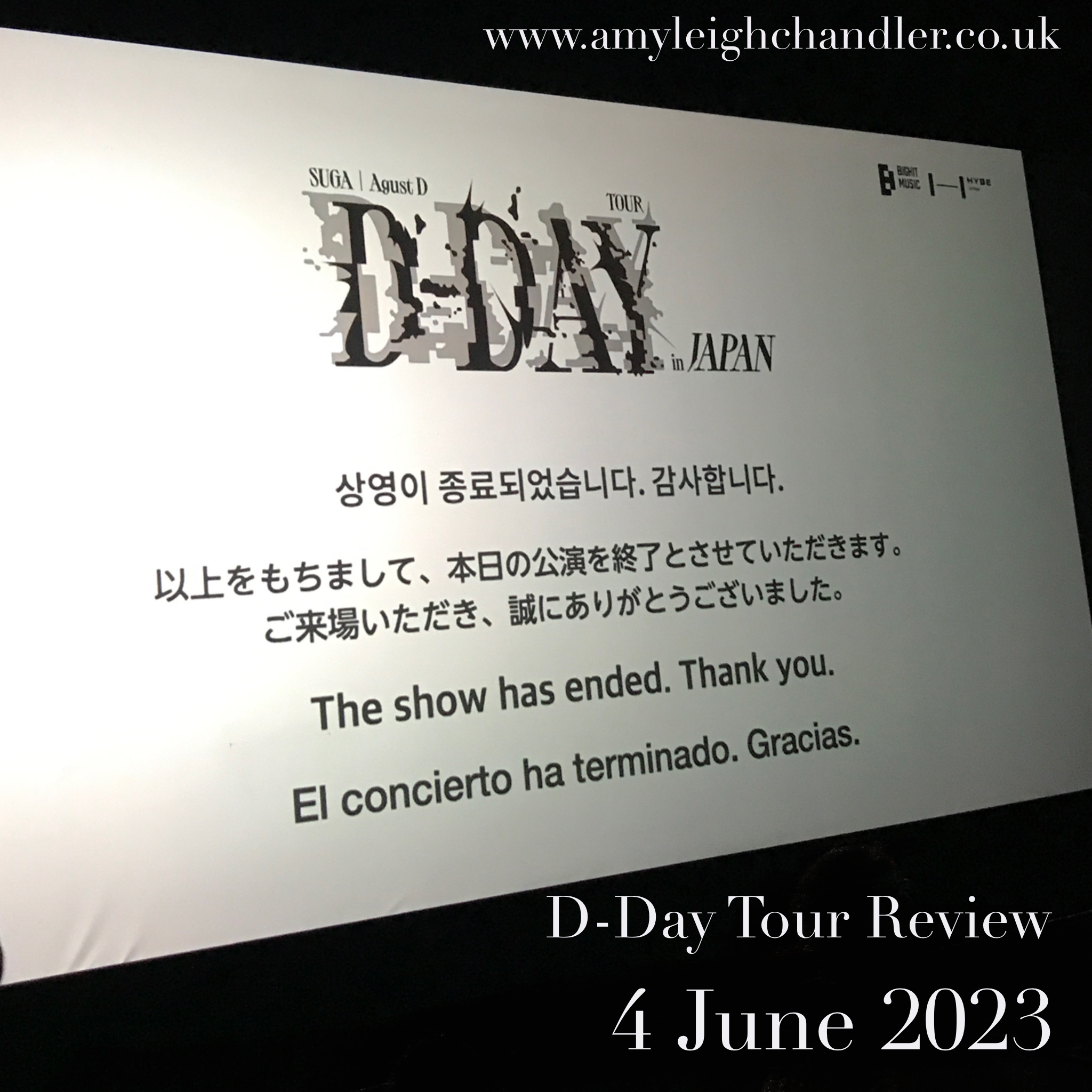 SUGA | Agust D TOUR 'D-DAY' in JAPAN：LIVE VIEWING AGUSTD D DAY IN JAPAN FULL CONCERT - video Dailymotion