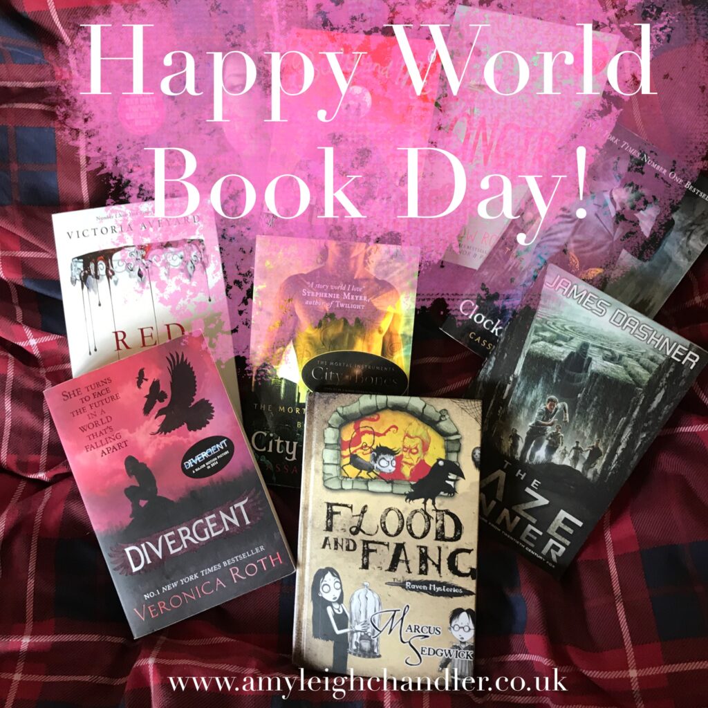 Writer and Book reviewer Amy Leigh Chandler discusses her favourite books as a teenagers in celebration for World Book Day.