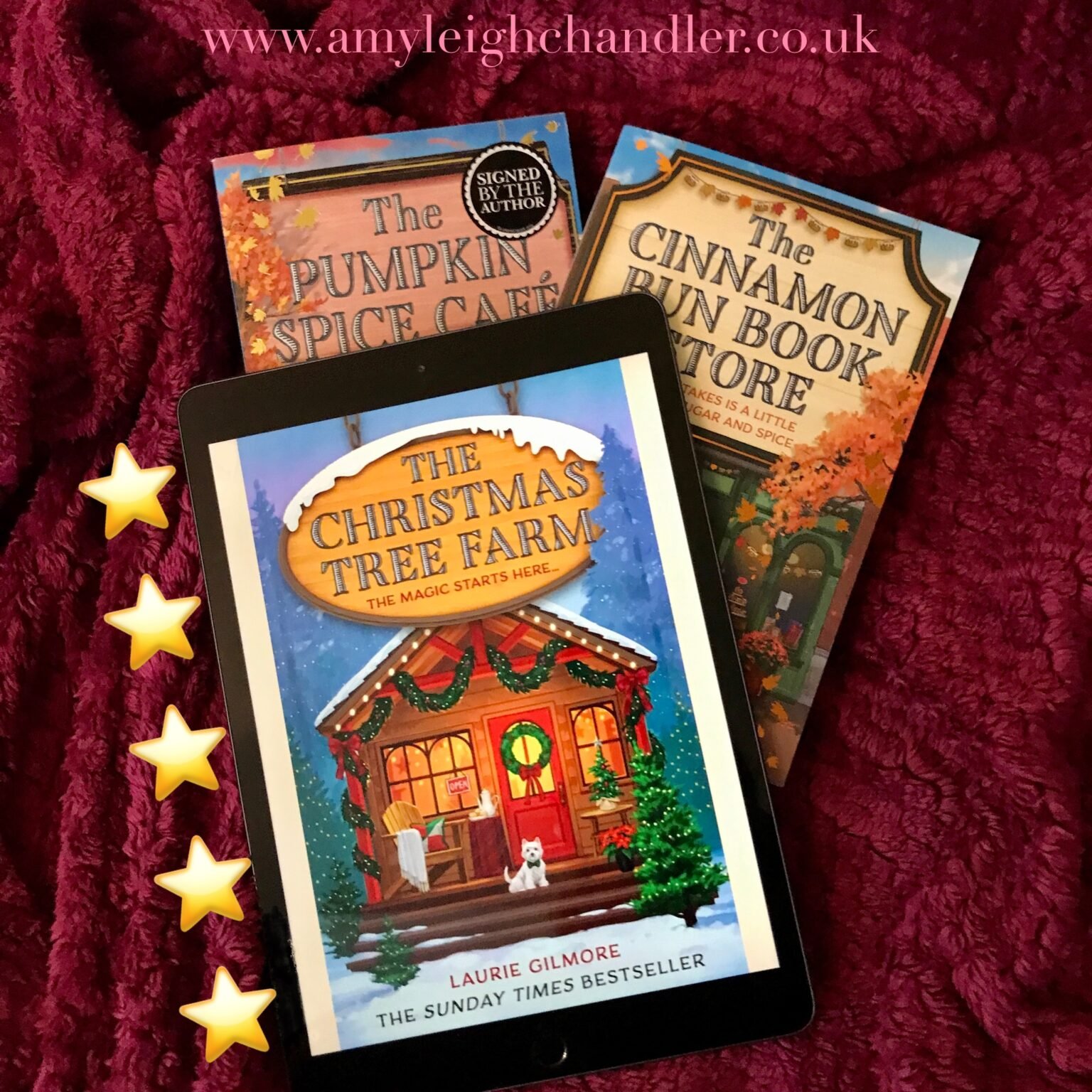 Book Review: The Christmas Tree Farm by Laurie Gilmore - amyleighchandler