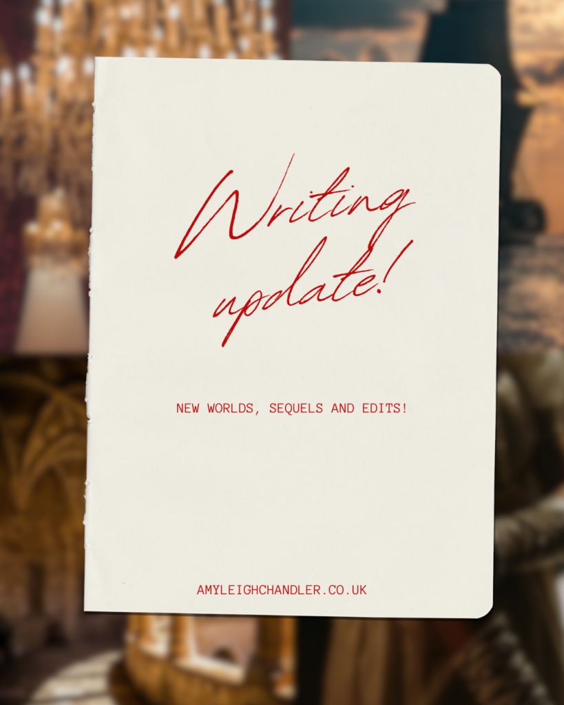 Fantasy author Amy Leigh Chandler updates readers on writing new books, new series and sequels.