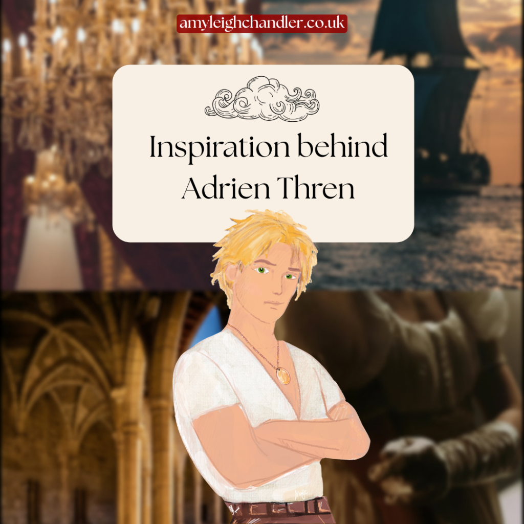 Author Amy Leigh Chandler discusses her inspiration behind the male protagonist of her debut fantasy, Cornelia Fairfield and the Darkened Heart out on 19 May 2026.