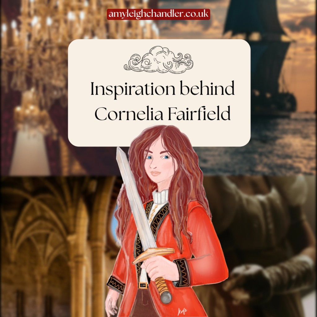 Author Amy Leigh Chandler discusses her inspiration behind the female protagonist of her debut fantasy, Cornelia Fairfield and the Darkened Heart out on 19 May 2026.