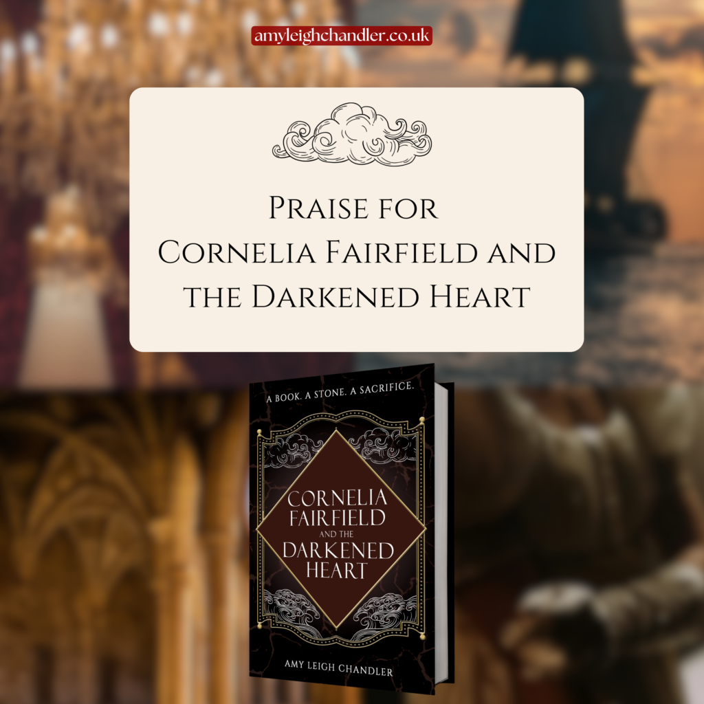 Praise for the debut high stakes fantasy by Amy Leigh Chandler from early reviewers.