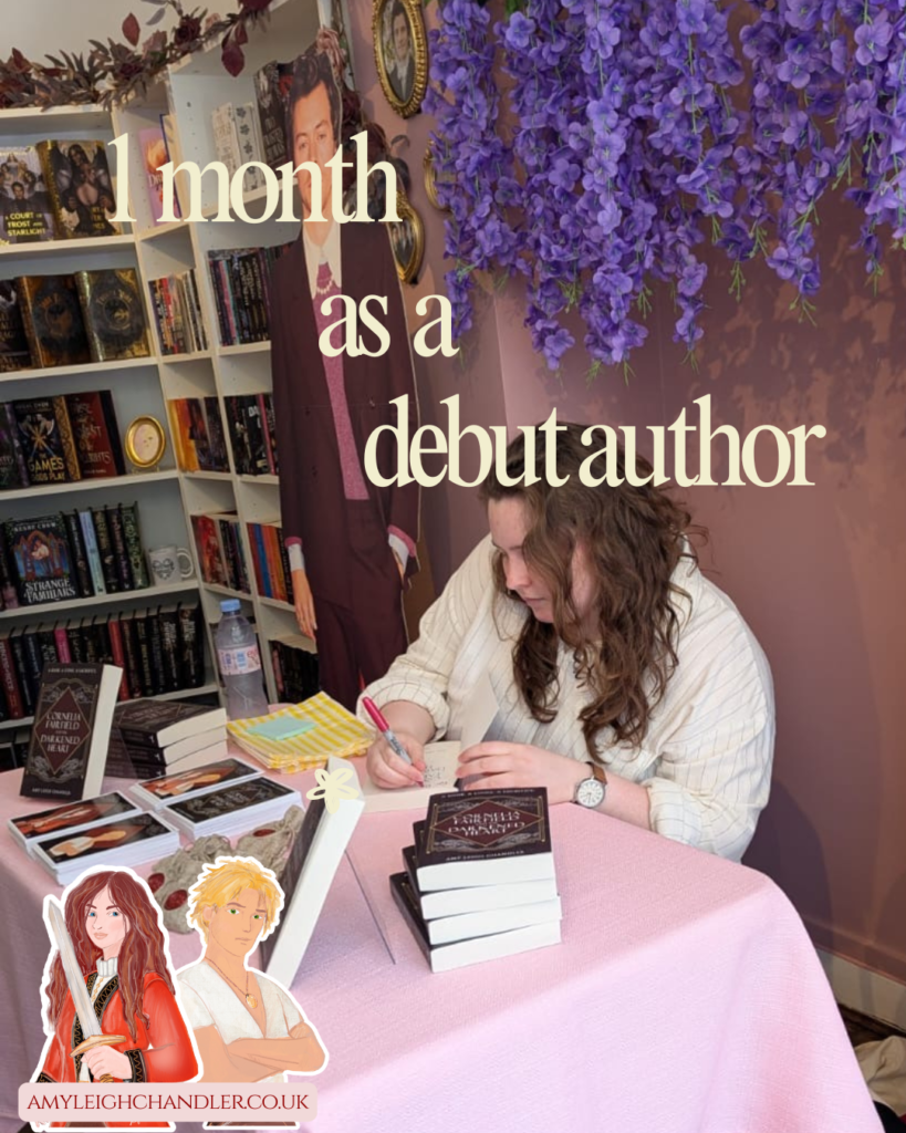 Amy Leigh Chandler's debut pirate fantasy, Cornelia Fairfield and the Darkened Heart, was published on 19 May 2026.